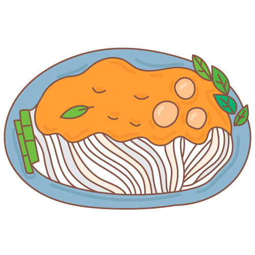 KanomJeen mascot